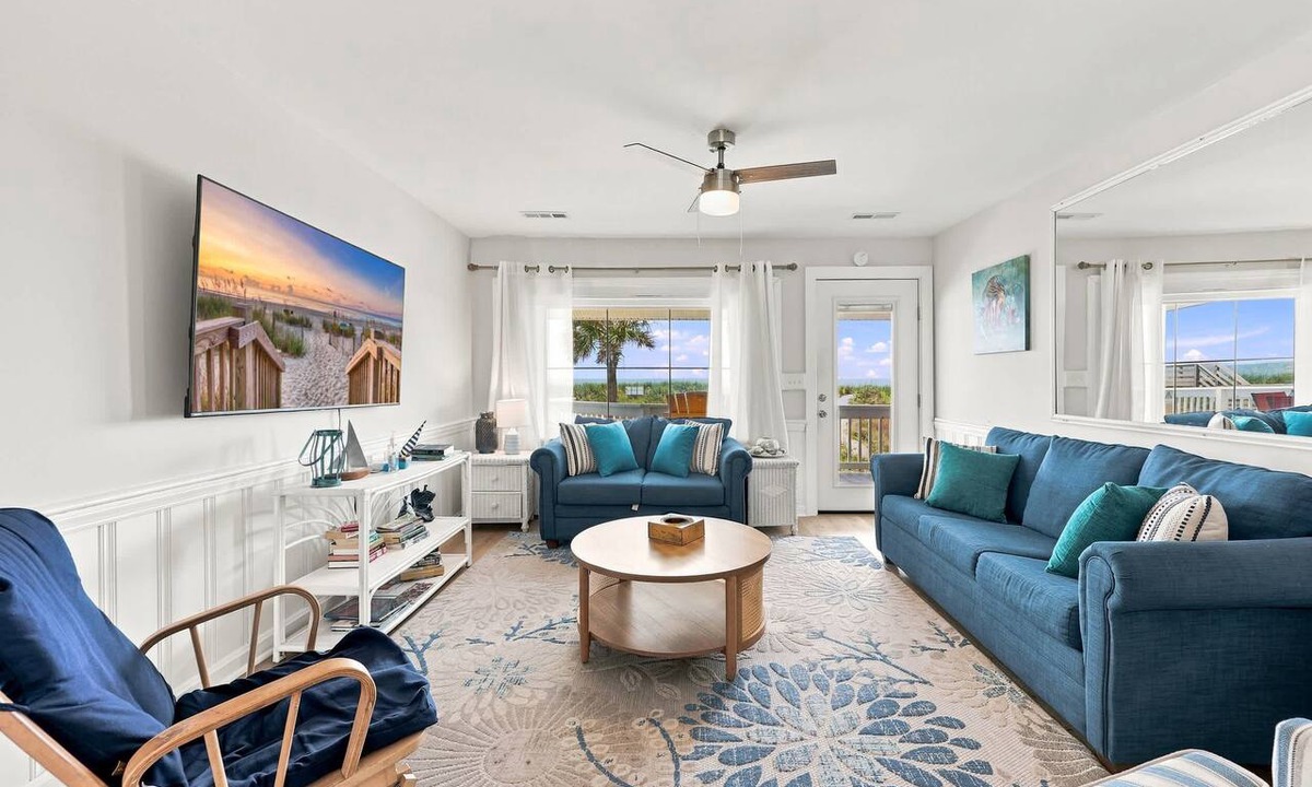 North Myrtle Beach House | DWs Oceanfront Beach House Huge Sun Deck