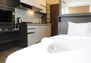 Convenient Studio Apartment at Easton Park Residence Jatinangor in Cibeusi