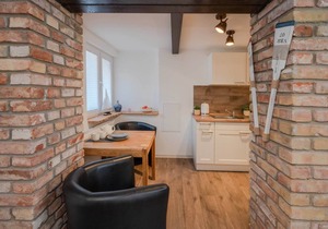 Cozy vacation apartment in Heringsdorf with large garden & whirlpool - only 550 m in Seebad Heringsdorf