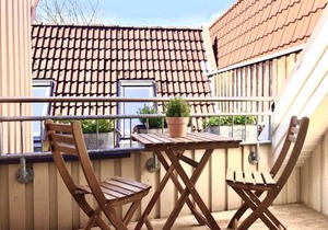 Das Stader Loft mit Sonnenbalkon in Stade