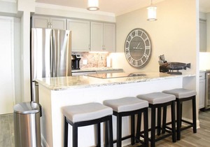 Luxury Living on the Oceanfront | Gorgeous Kitchen 901 in Virginia Beach
