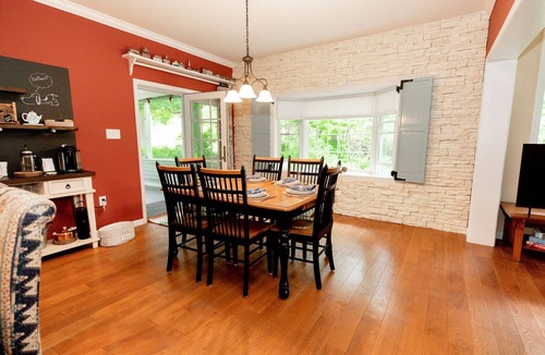 Wilmington House | Adirondack Fall Haven: Hot Tub, Fireplace, Coffee Bar, Dogs Welcome!