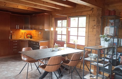 Kviteseid House | Cozy vacation home with views of mountains & lakes; in the middle of ski area