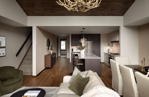 Canmore Villa | Upscale 4BR | Private Hot Tub | Walk to Town