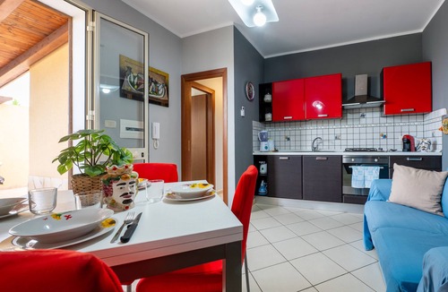 Campofelice di Roccella Villa | Villa Tiffany with Private Terrace, Wi-Fi, Air Conditioning, and Garden View