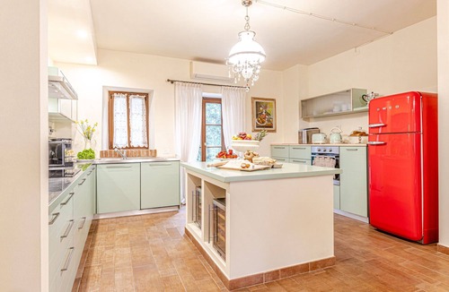 Montecatini Val di Cecina Villa | Wonderful private villa with hot tub, WIFI, private pool, A/C, TV, pets allowed and panoramic view