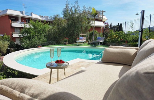 Sanremo Villa | Wonderful private villa for 6 guests with WIFI, A/C, private pool, TV and terrace