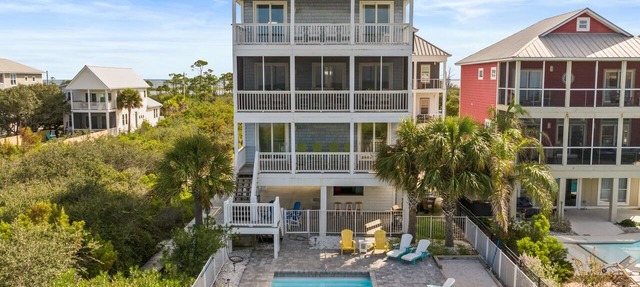 Absolute Deckadence: Beachfront, Pool, Pet-friendly, Sleeps 16 in Cape San Blas