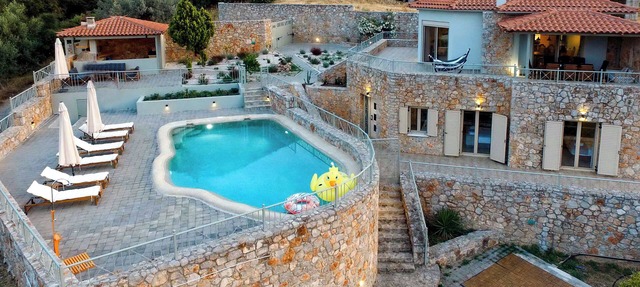 Aether Panorama Pool Retreat in Epidavros