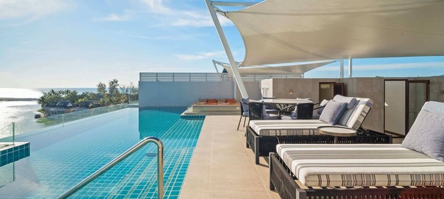 Angsana Oceanview Residences, Two-Bedroom 162 C Penthouse in Choeng Thale