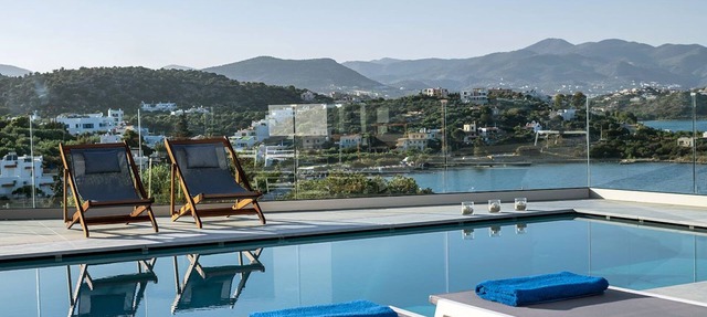 Blue Senses Sea View Villa with a heated pool 2 in Agios Nikolaos