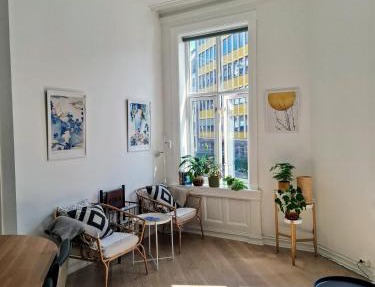 Bright and charming apartment from 1878 with view to the new National Museum in Oslo in Oslo