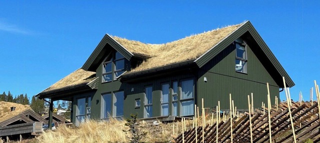 Cabin with panoramic views in Turufjell in Flå