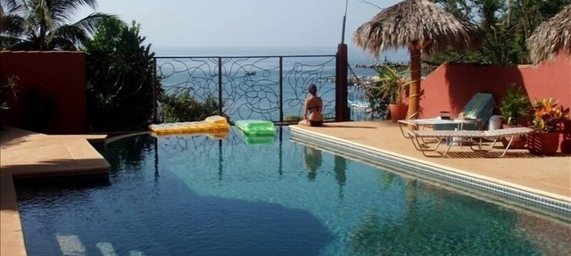 Chacala Beachfront Home with Awesome Views in Chacala