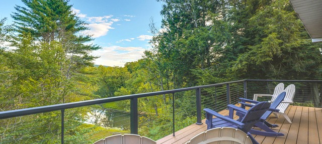 Charming Riverfront Home near Gore Mountain, Lake George, Adirondack Adventures in Warrensburg