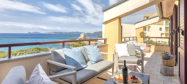 ClickSardegna Alghero City Center - Penthouse with sea view and car parking in Alghero