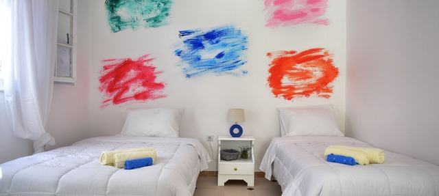 Dahlia studio 100m from the beach in Corfu