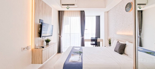 Delightfully Cozy Studio Apartment Pacific Garden - Campus Town @Alam Sutera in Tangerang