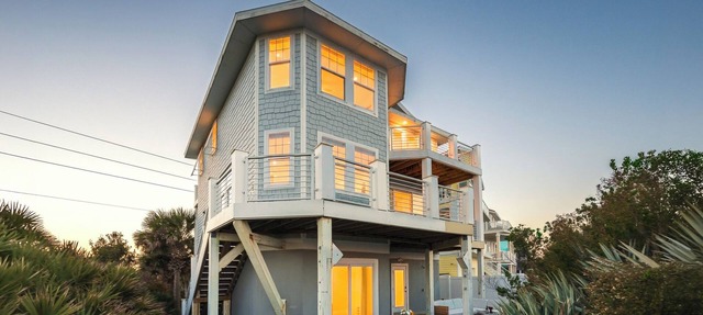Direct Beachfront Home | Elevator & Ocean Views in Flagler Beach