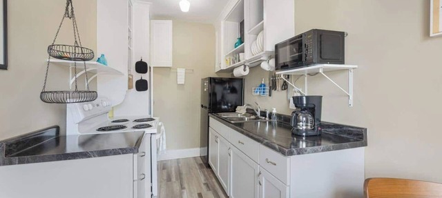 Experience a refined retreat at this elegant apartment situated in the vibrant center of downtown Two Harbors, Minnesota. in Two Harbors