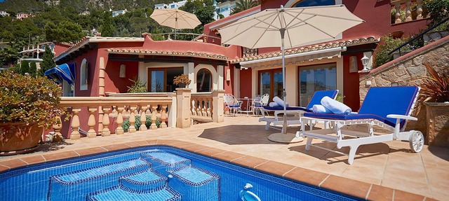 Great holiday home on Mallorca with private pool and sea views (Villa SIKA) in Andratx