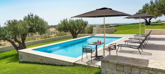Green Hill with pool and terrace - My Rental Homes in Noto