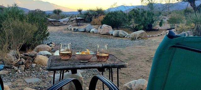 J&B Desert Hideaway Gateway to the Desert; Stunning Views Hot Tub Outdoor Shower in Morongo Valley