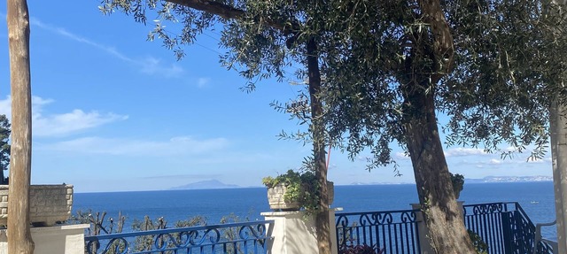 Joyful seafront villa on the Sorrento coast with stunning view on Naples Gulf in Vico Equense