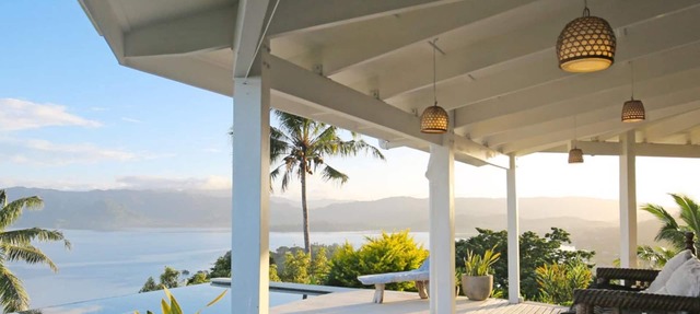 KOKO Savusavu, Fiji Honeymoon Villa Amazing 270° Panoramic View Infinity Pool in Savusavu