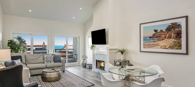 Leadbetter Beach Retreat - penthouse with ocean views, heated pool/spa, high end interiors! in Santa Barbara