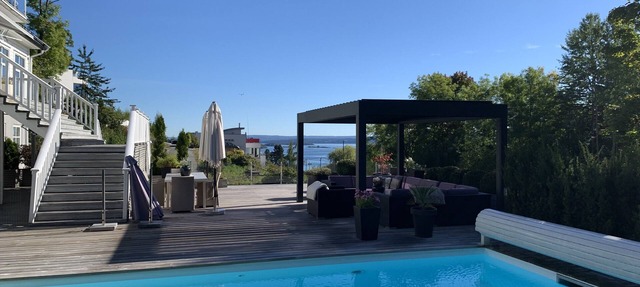 Luxury Family Villa, pool, 15min from Oslo, views and proximity to sea and nature in Asker
