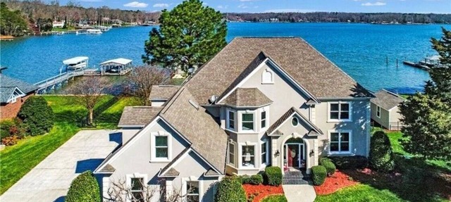 Luxury Lake Norman waterfront estate in Sherrills Ford