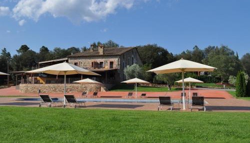 luxury stone villa in Girona