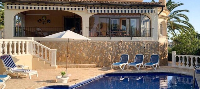 Luxury Three Bedroom Detached Villa - Private Pool, Barbecue Terrace & Sea Views in moraira