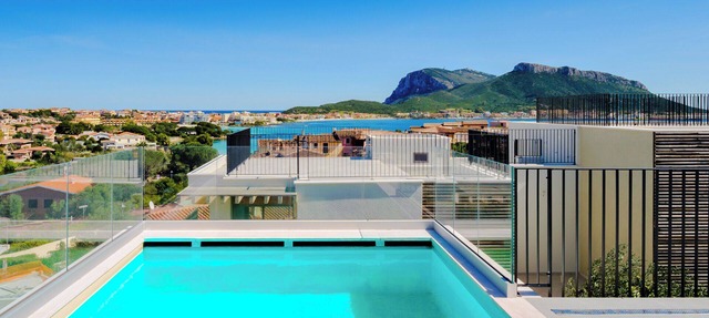 Modern, comfortable villa in Costa Smeralda, Sardinia near Olbia Airport in Golfo Aranci