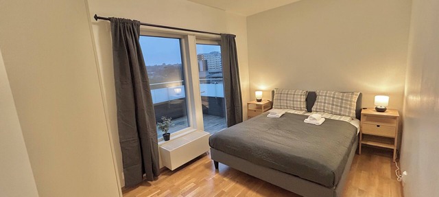 Modern Room in Apartment With Private Balcony in Beutiful Oslo in Oslo