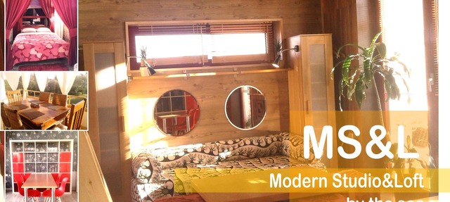 Modern Studio & Loft by the Sea in Thermaikos