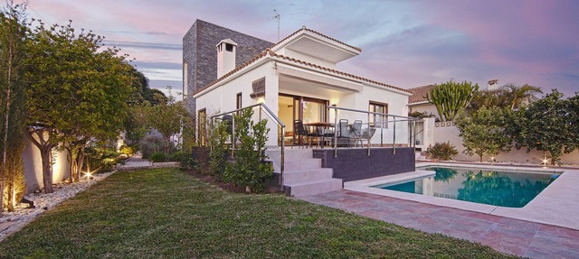 Modern villa close to the beach in Costabella, Marbella in Marbella