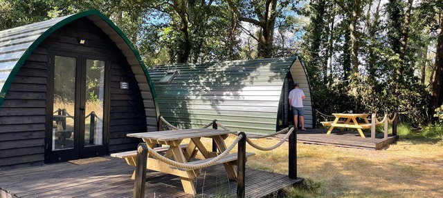 Nuthatch Cabin at Cloudshill Glade in Wareham