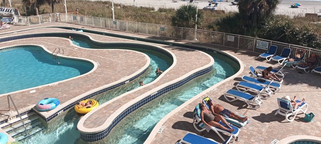 Ocean View Room, Pools, Lazy Rivers, and Jacuzzi in North Myrtle Beach