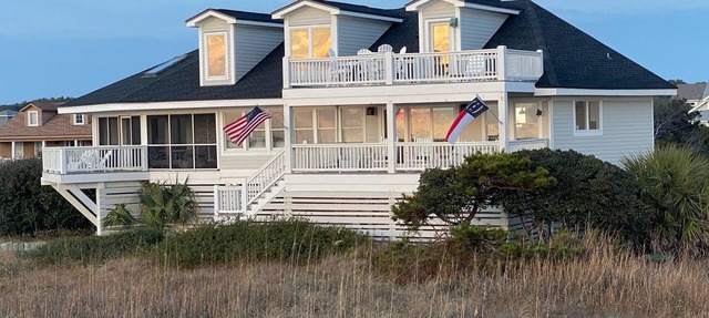 Oceanfront/Spectacular Views/"OCEAN BEACH " in Bald Head Island