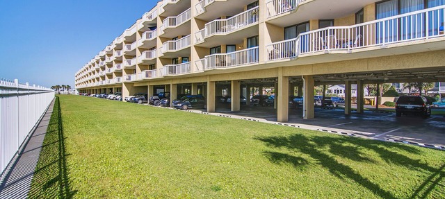Oceanfront, third-floor villa with large private balcony and shared pools in Folly Beach