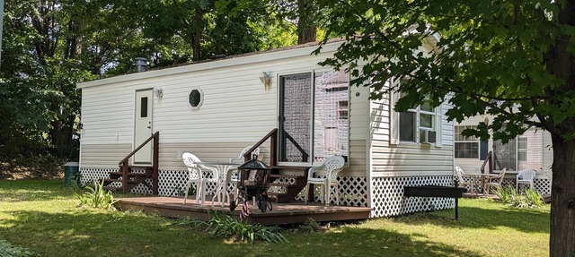 Park model unit #2 for rent by Silver Lake NY in Perry