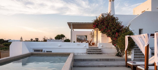 PAROS HOUSE - A Peaceful Private Villa with Amazing Sea & Sunset View in PAROS
