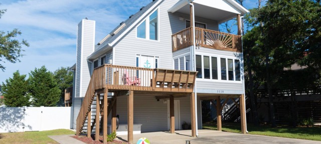 Private Pool🏊‍♂️ Hot Tub⛱ Walk or Bike to Beach🌊Soundview, Privacy Fence in Kill Devil Hills