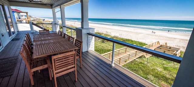 Professionally Decorated Ocean Front Oasis in Surf City