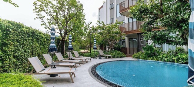 Relaxing by Boat Avenue-Bangtao Beach-CanvasC294 in Tambon Choeng Thale