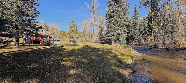 Riverfront Escape with Large Yard & Relaxing Deck Views in Durango