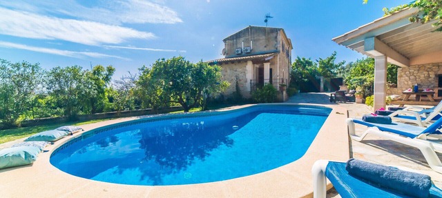 Rural finca Sa Costa with pool in Mallorca in Buger