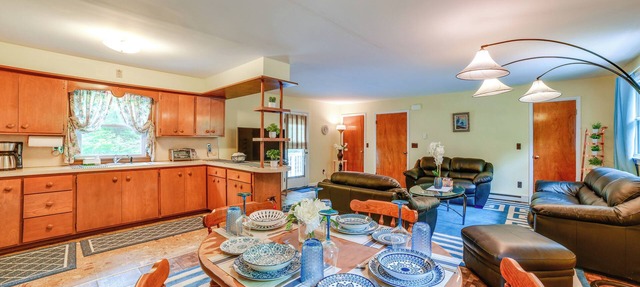 Serene Duplex w/On-Site Brook in Callicoon Center in Roscoe
